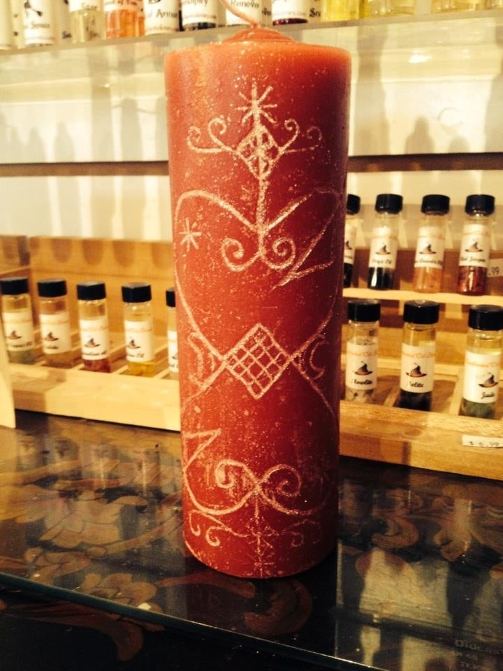 7 Day Personalized Magickal Pull Out Candle (Novina Candle) image 0