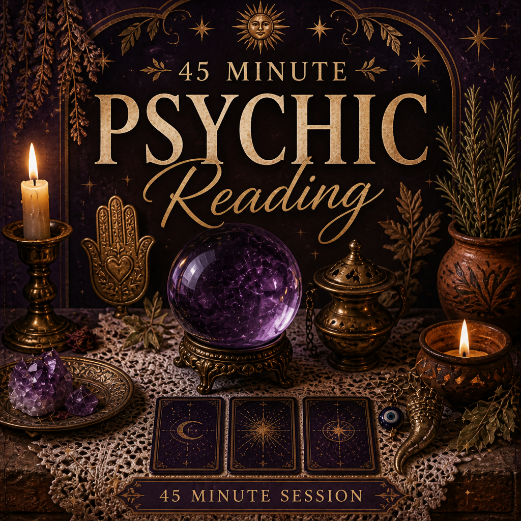45 Minute Psychic Phone Reading